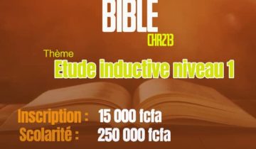 JEM Yamoussoukro : Ecole de la bible niveau 1