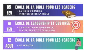 Shalom Bible Center – Yaoundé : Formations 2024 – Extension d’études