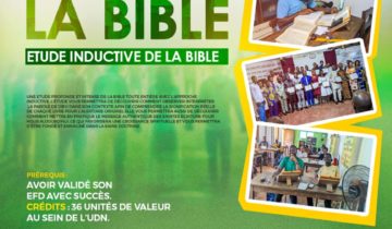 JEM Noépé : école d’étude inductive de la bible