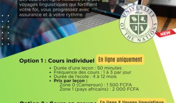 JEM Buéa : Anglais comme Seconde Langue