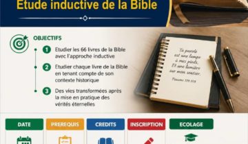 JEM Burkina : Etude inductive de la Bible