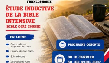 JEM Francophonie : Etude inductive de la bible intensive